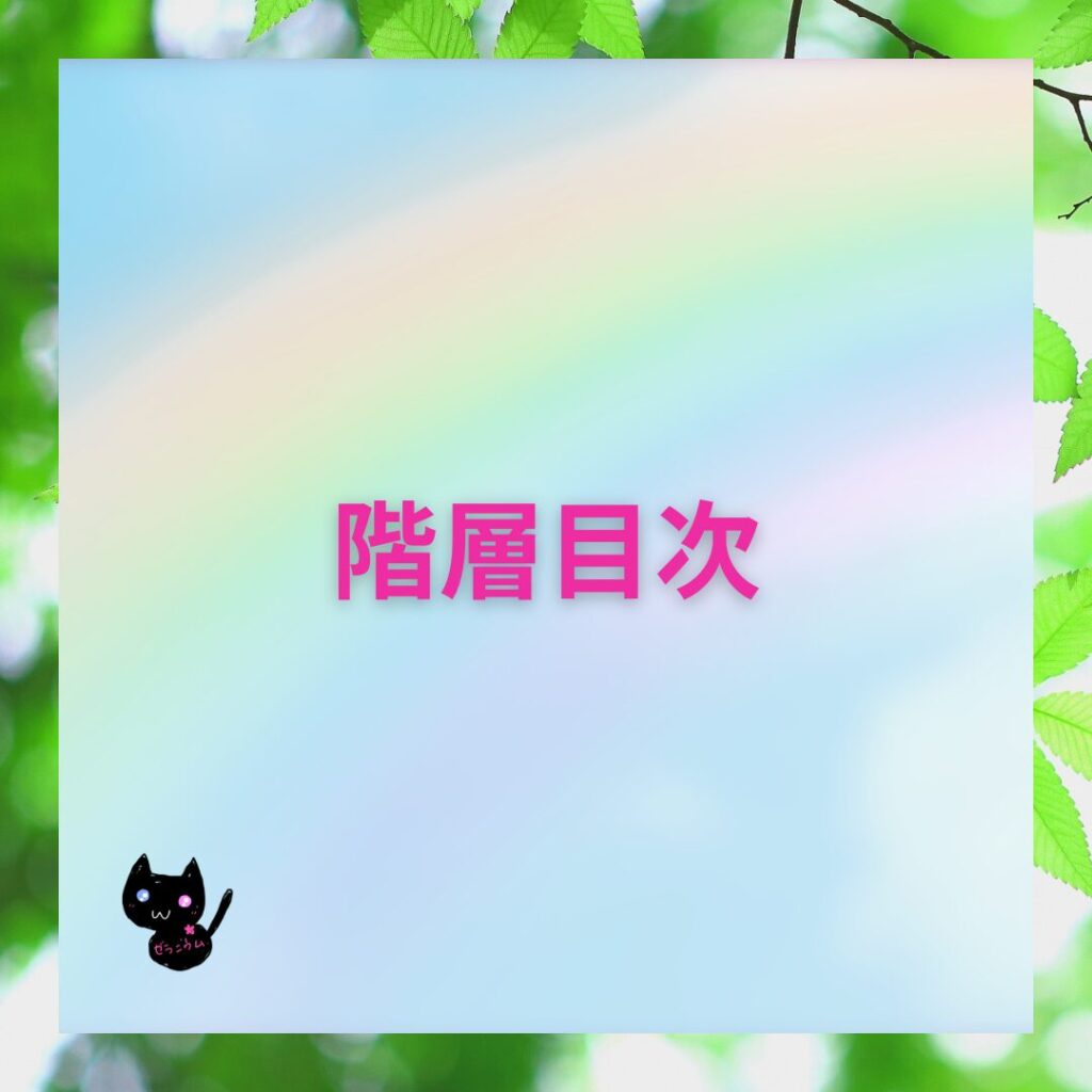 階層目次のHPバナー