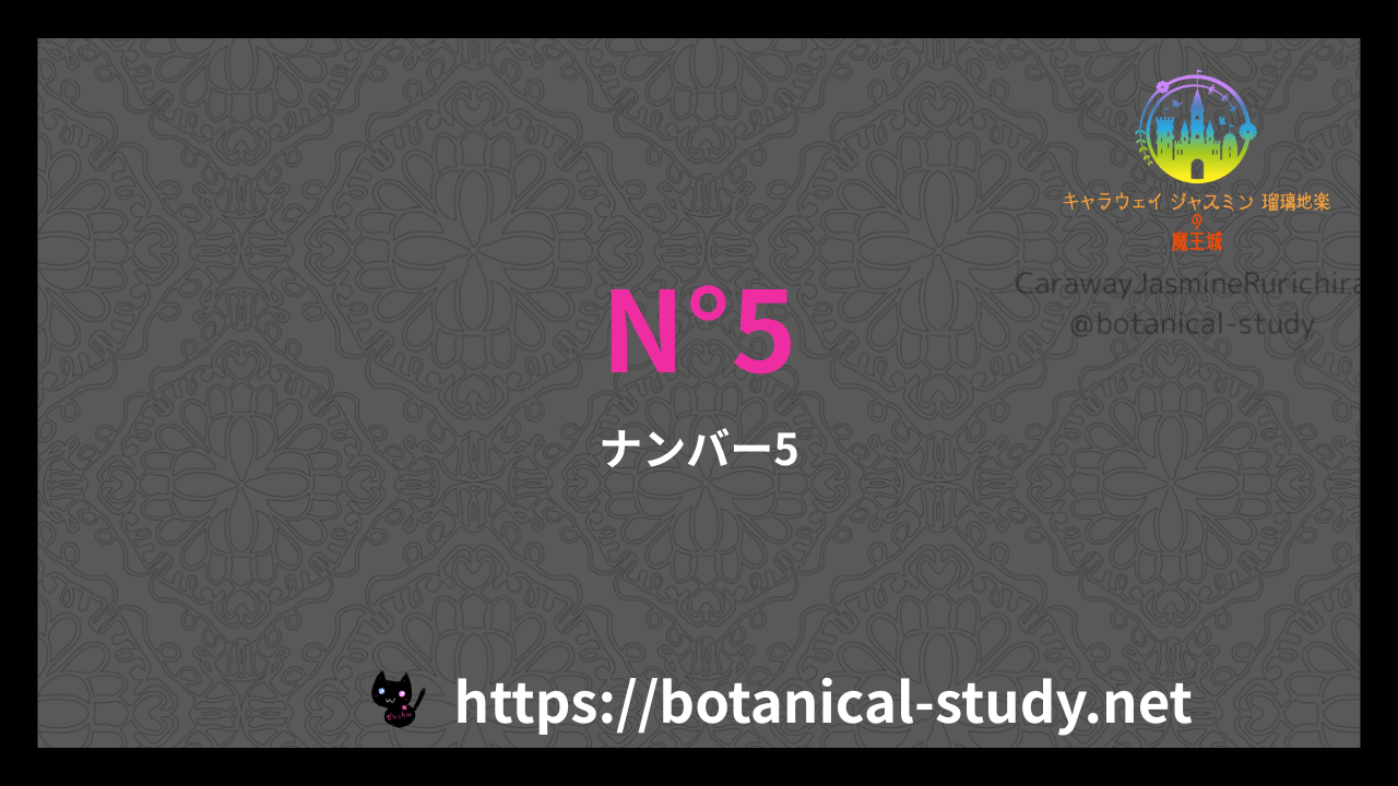 シャネルN°5の香水辞典のアイキャッチ