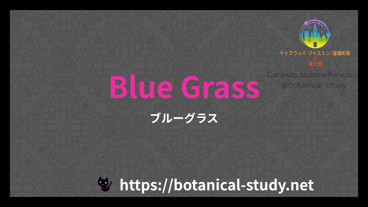 英語版Blue Grassの香水辞典のアイキャッチ