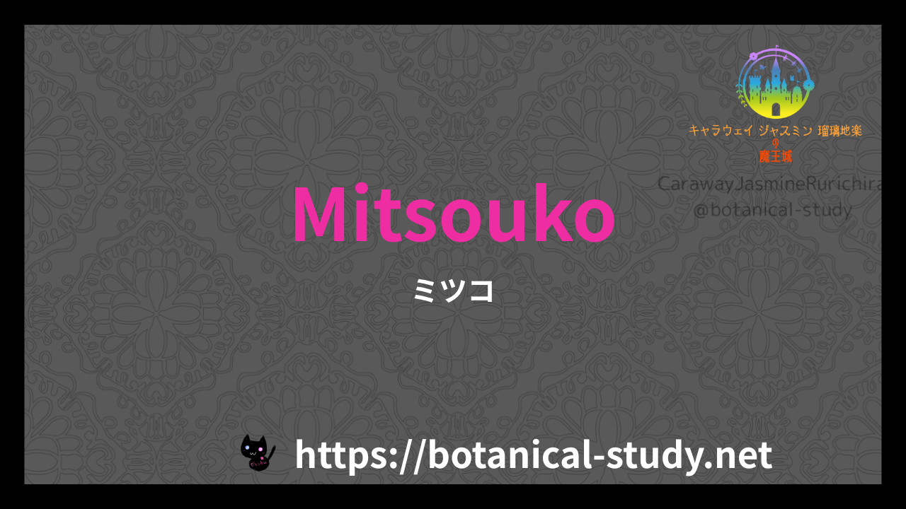 英語版mitsoukoの香水辞典のアイキャッチ