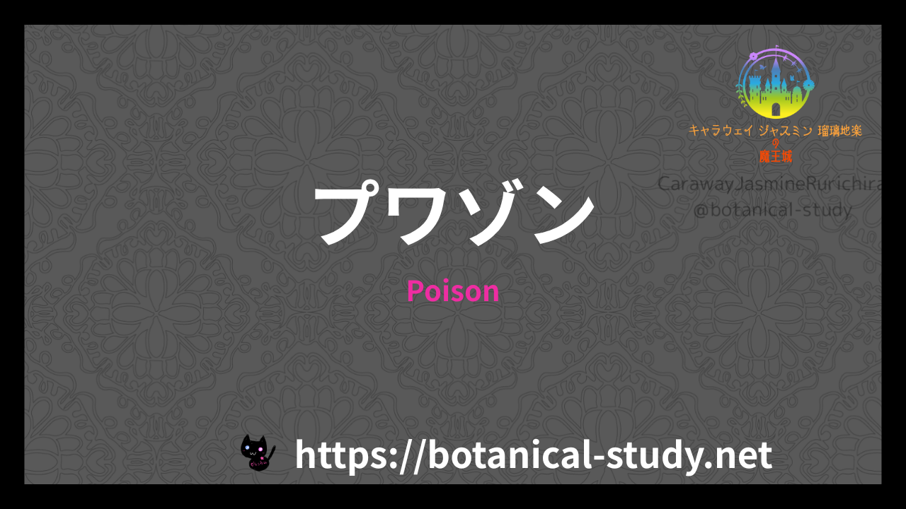 Poisonの香水辞典のアイキャッチ