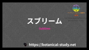 Sublimeの香水辞典のアイキャッチ