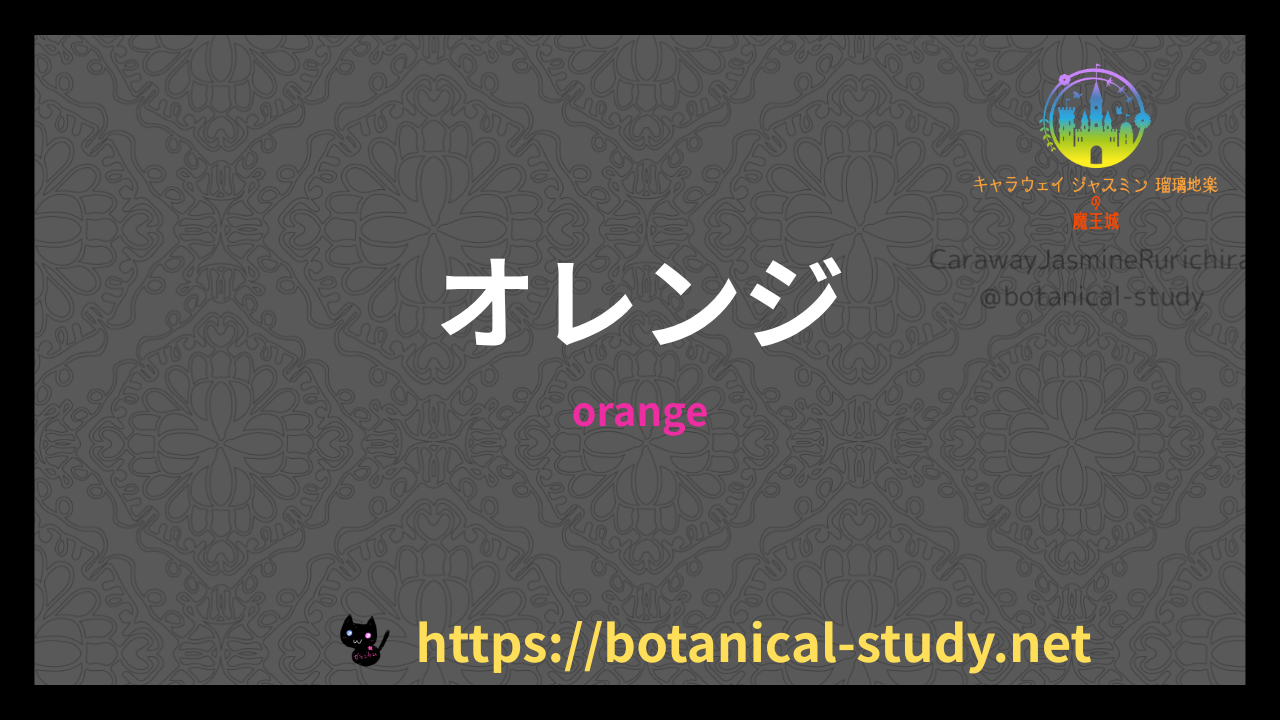 オレンジの香りの性質辞典のアイキャッチ