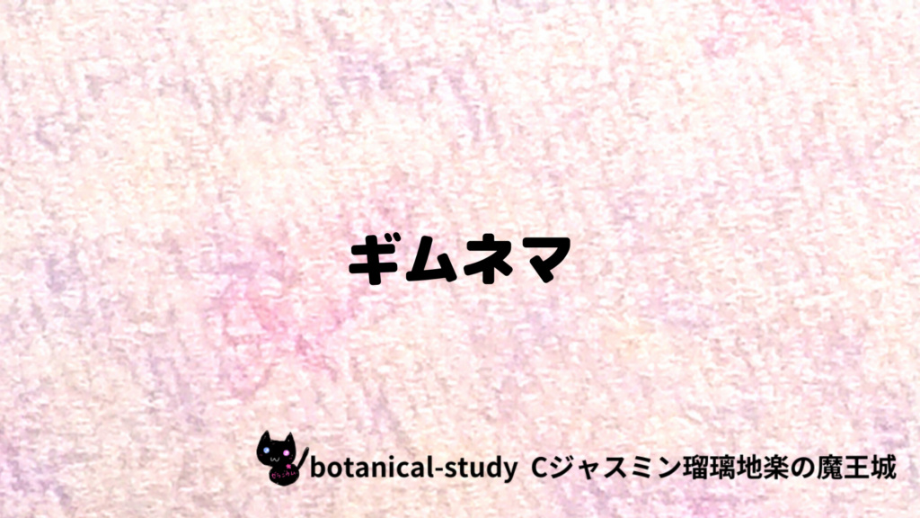 ギムネマのプチ辞典クイズのアイキャッチ