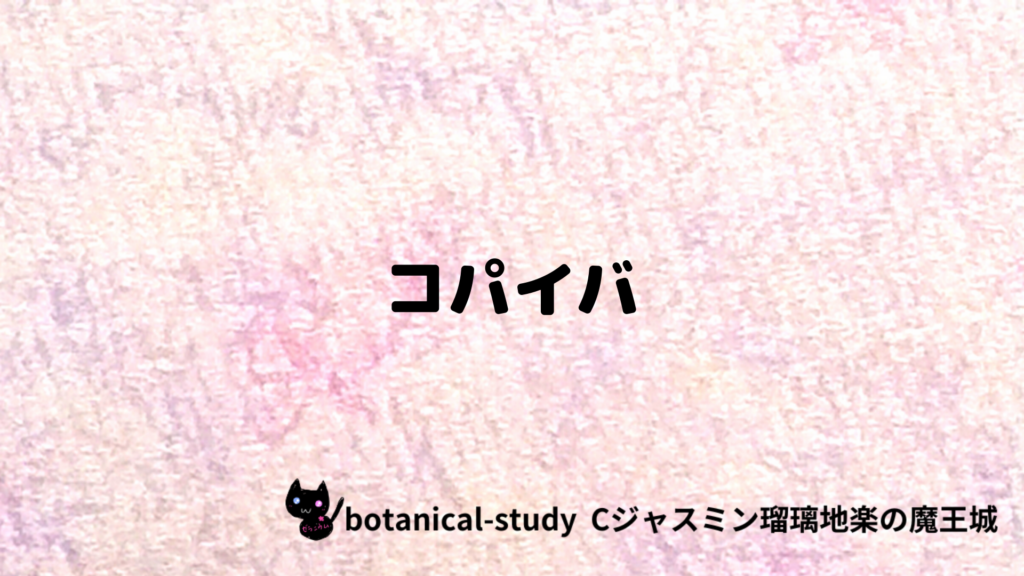 コパイバのプチ辞典クイズのアイキャッチ