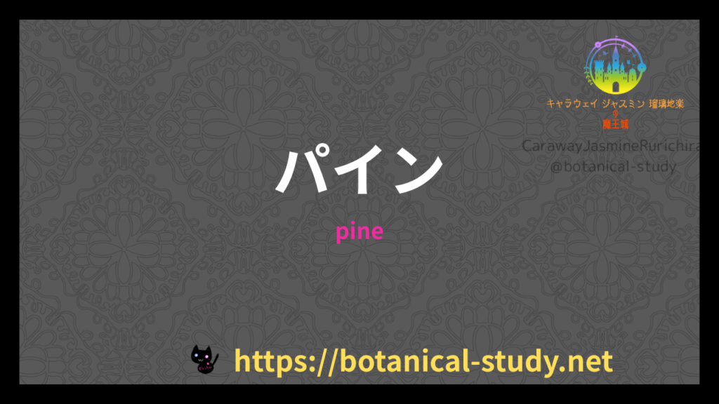パインの香りの性質辞典のアイキャッチ